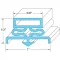 74-1455 - DOOR GASKET