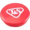 T&S BRASS - 001193-19NS - RED BUTTON