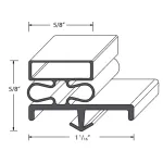 VIC50701404 - 11 1/2" x 24 1/2" Drawer Gasket