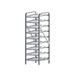 WINALCR9 - 9-Tier Aluminum Can Storage Rack