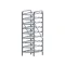WINALCR9 - 9-Tier Aluminum Can Storage Rack