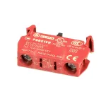 Hobart 00-087711-322-5 Contact Block, Stop, Red, Normally Closed