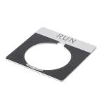 Somat 00-316206 LEGEND PLATE, RUN