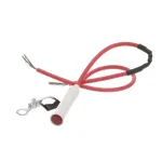 Vulcan Hart 00-342898-00002 Indicator Light, Red, Round, 480 Volt