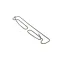 Ultrafryer 24A005 NIPPLE, 3/8 X 05 1/2 S/S TBE