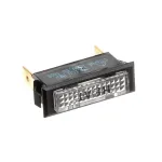 Vulcan Hart 00-354575-00009 Indicator Light, Clear, 250V, Heat, Rectangle