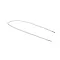 Vulcan Hart 00-426505-00042 Flex Tube without Fittings, 1/4" OD x 42" Long