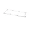 True 891365 Light Cover, White Plasic Cover, 5-1/4" x 12-1/4" x 1-3/4", T/TM/TR