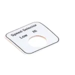 Label Speed Select, Domestic: Fits Hobart Brand, For 2712