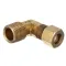 Vulcan Hart 00-722657 Elbow, Brass, 3/8" Compression x 1/2-27 NTS