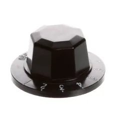 Vulcan Hart 00-844487 Knob, Black, 1-10
