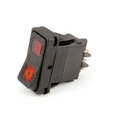 Vulcan Hart 00-855456 Switch, Rocker, DPDT, Light Red, VPX3/5
