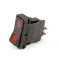 Vulcan Hart 00-855456 Switch, Rocker, DPDT, Light Red, VPX3/5