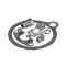 Fetco 1000.00009.00 Top Assembly, L3D/L3S