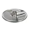 Hobart 00-915754 Slicer Plate, 1/8", 3MM, Stainless Steel