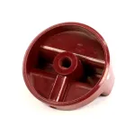 Vulcan Hart 00-961411 Knob, Open Top Burner, Red