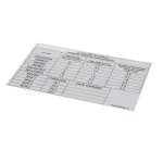 Hobart 00-974949 LABEL, OVERLOAD SETTINGS