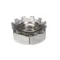Fisher 73652 Strainer Overflow Assembly, Brass Polished,Chrome Plated