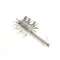 Keating 000041 Burner Radiant, 3 Fin, Pasta Cooker