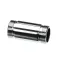 T&S Brass 000694-40 Nipple, Short, 5/8-27 Un Male, Chrome Plated, B-0107