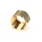 T&S Brass 000958-20 Coupling Nut, Brass, 1/2" NPSM Female Threads
