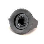 Wisco 00100 Knob, Thermostat, Black with White Line