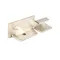 Hoshizaki 4A1347-03 Caster, Set of 2, 1 Locking/1 Non-Locking, 4"