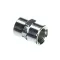 T&S Brass 001769-40 COUPLING, 3/8 NPT (CHROME-PLATED BRASS)