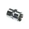 T&S Brass 001769-40 COUPLING, 3/8 NPT (CHROME-PLATED BRASS)