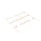 Wisco 00200 Element, 6 Row, 120V, 620W