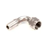 Multiplex 00208215 Fitting/Ell, 1/2" FMPT x 3/8" Hose Barb, Stainless Steel