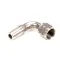 Multiplex 00208215 Fitting/Ell, 1/2" FMPT x 3/8" Hose Barb, Stainless Steel