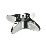 T&S Brass 002521-45NS 4-ARM KITCHEN HANDLE, CHROME-PLATED