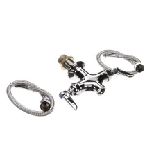 T&S Brass 002824-40 048A PRE-RINSE BASE FAUCET ASSEMBLY: SINGLE HOLE B
