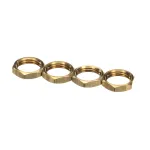 002954-45M T&S Brass - Chrome Locknut for Steam Traps