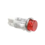 CMA Dish Machines 00406.00 Indicator Light, Red, 125 Volt, 1/2", Round