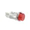 CMA Dish Machines 00406.00 Indicator Light, Red, 125 Volt, 1/2", Round