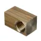 T&S Brass 006895-20 SHORT ELBOW, 1/2 NPT FEMALE X FEMALE