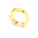 CMA Dish Machines 00721.20 Jam Nut, Hex, 1/2", Brass