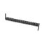 True 871047 Light Fixture, Left Door, Black Channel, GDM