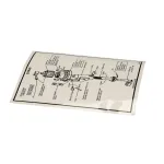JBT 009450040 DECAL,MFJ,COMPONENTS,ENGLISH