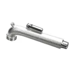 T&S Brass 009545-25 Nozzle Assembly with Clevis, Rough Chrome