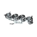 Beverage Air 00C31-041A Caster Kit, 3", 2 With Brake 2 Without