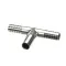 Lancer 01-0525/01 Tee, Barb, 3/8", Stainless Steel
