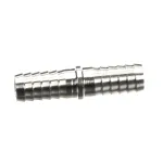 Lancer 01-0592/02 Splicer, 3/8" Barb x 3/8" Barb, Stainless Steel