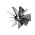 Baxter 01-1000V8-00120 FAN,4.5 ALUMINUM 5/16BORE 10