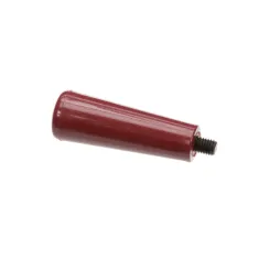 Berkel 01-400825-080-1 Pusher Handle, Red, 8mm Threads