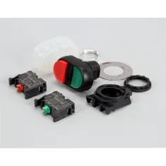 Berkel 01-404975-00404 Push Button, Oval, Stop/Start Switch Kit, Green/Red, Sharpener