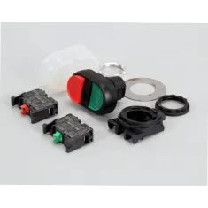 Berkel 01-404975-00404 Push Button, Oval, Stop/Start Switch Kit, Green/Red, Sharpener