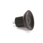 Berkel 01-40827E-00093 Foot, Rubber, Screw-In, 6mm Threads, Black, Slicer